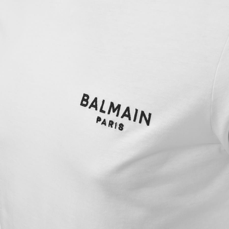 Alternative Image for ProductBalmain Logo LS T Shirt White3